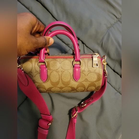 Coach Handbags - NEW Coach Lacey Crossbody In Signature Canvas small bag